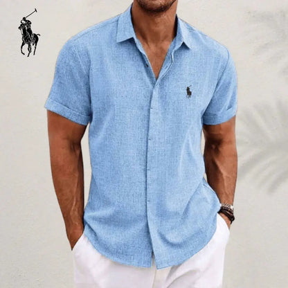 Ralph Lauren Elegant Linen Cotton Shirt