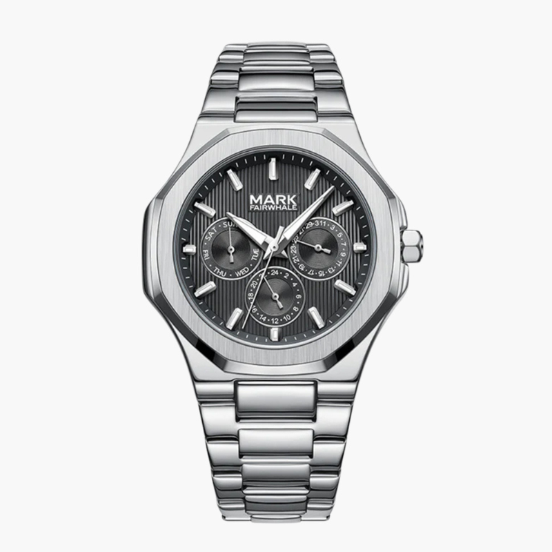 Water-Resistant Stainless Steel Timepiece