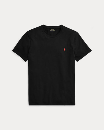 Ralph Lauren Classic Fit Jersey Crewneck Men's Navy Blue T-Shirt