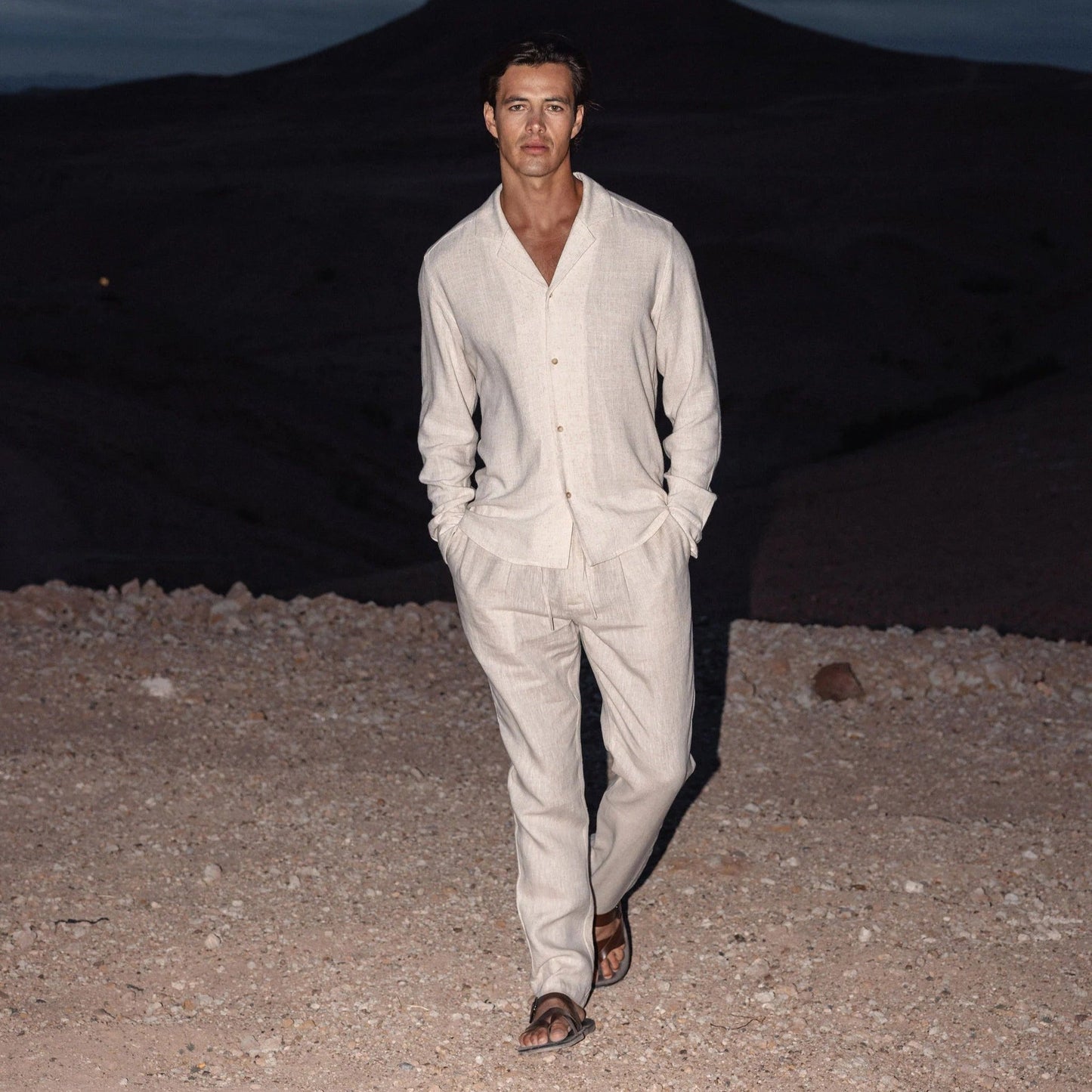 Capri Linen Trousers