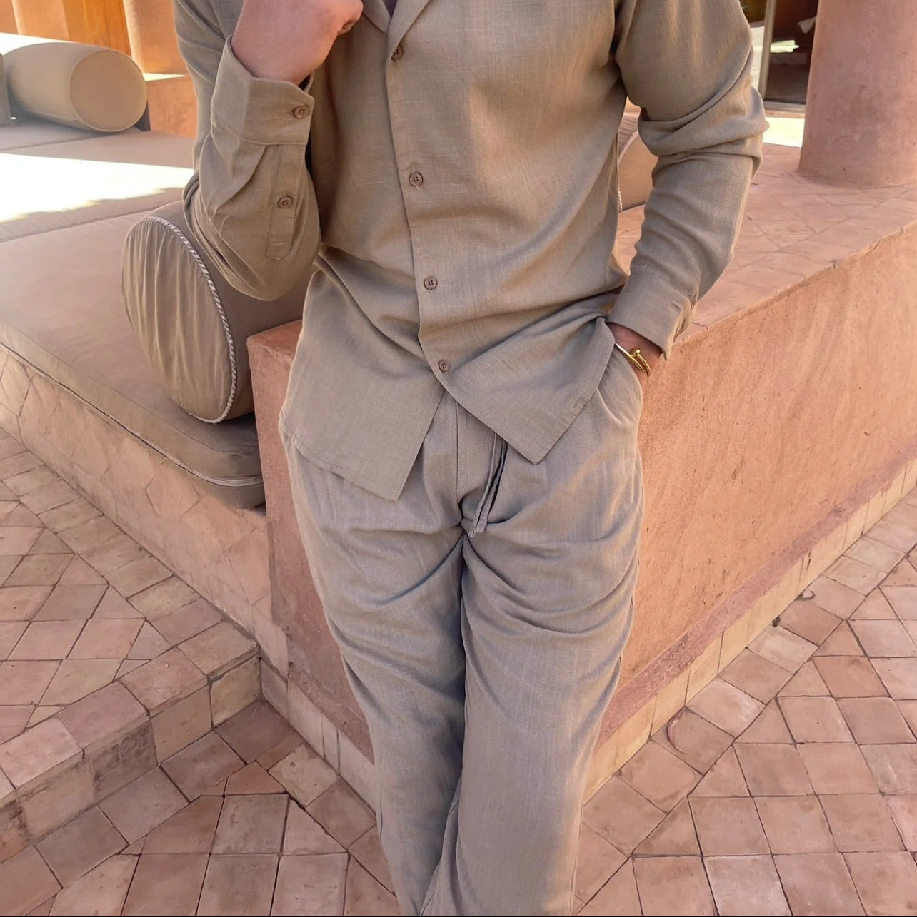 Capri Linen Trousers