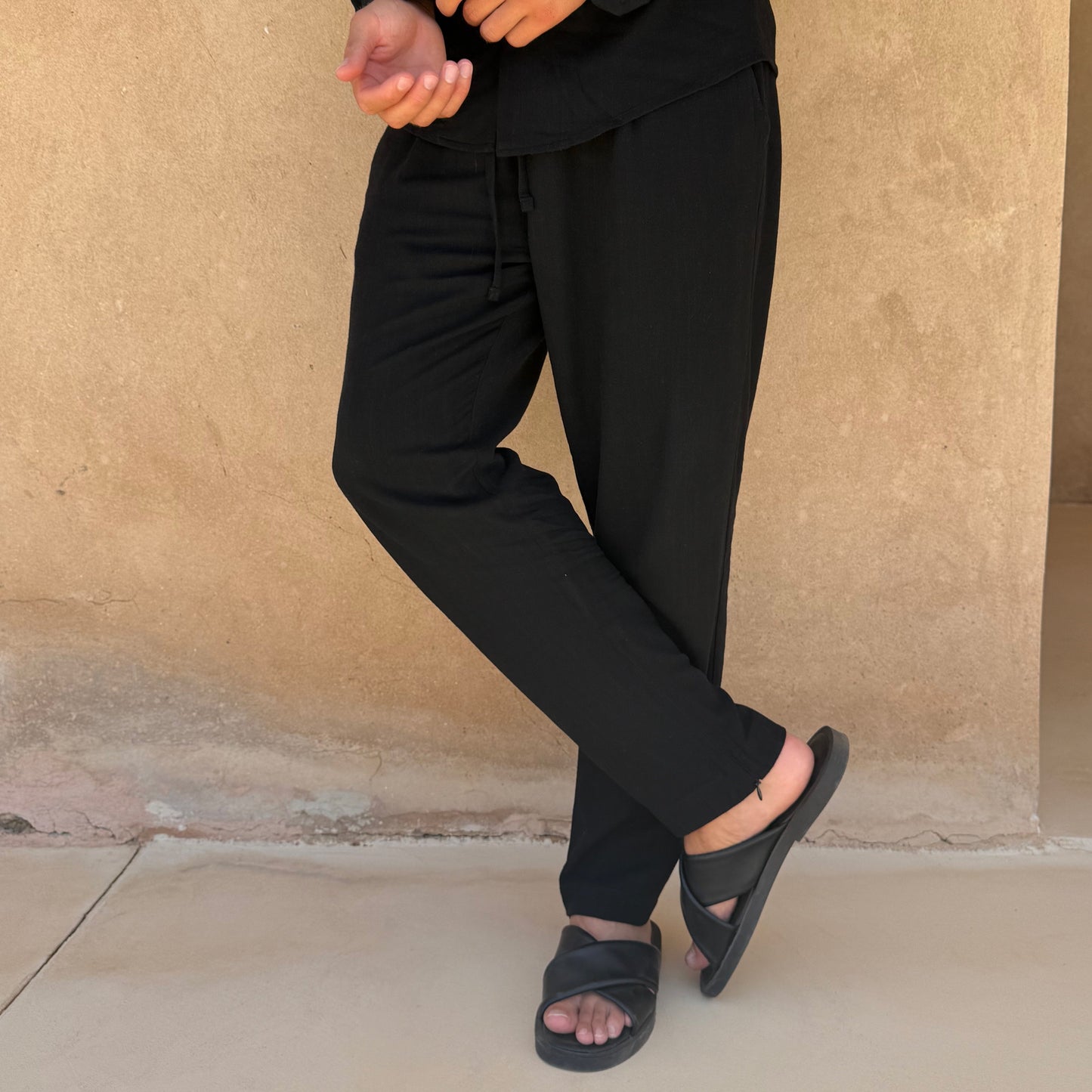 Capri Linen Trousers